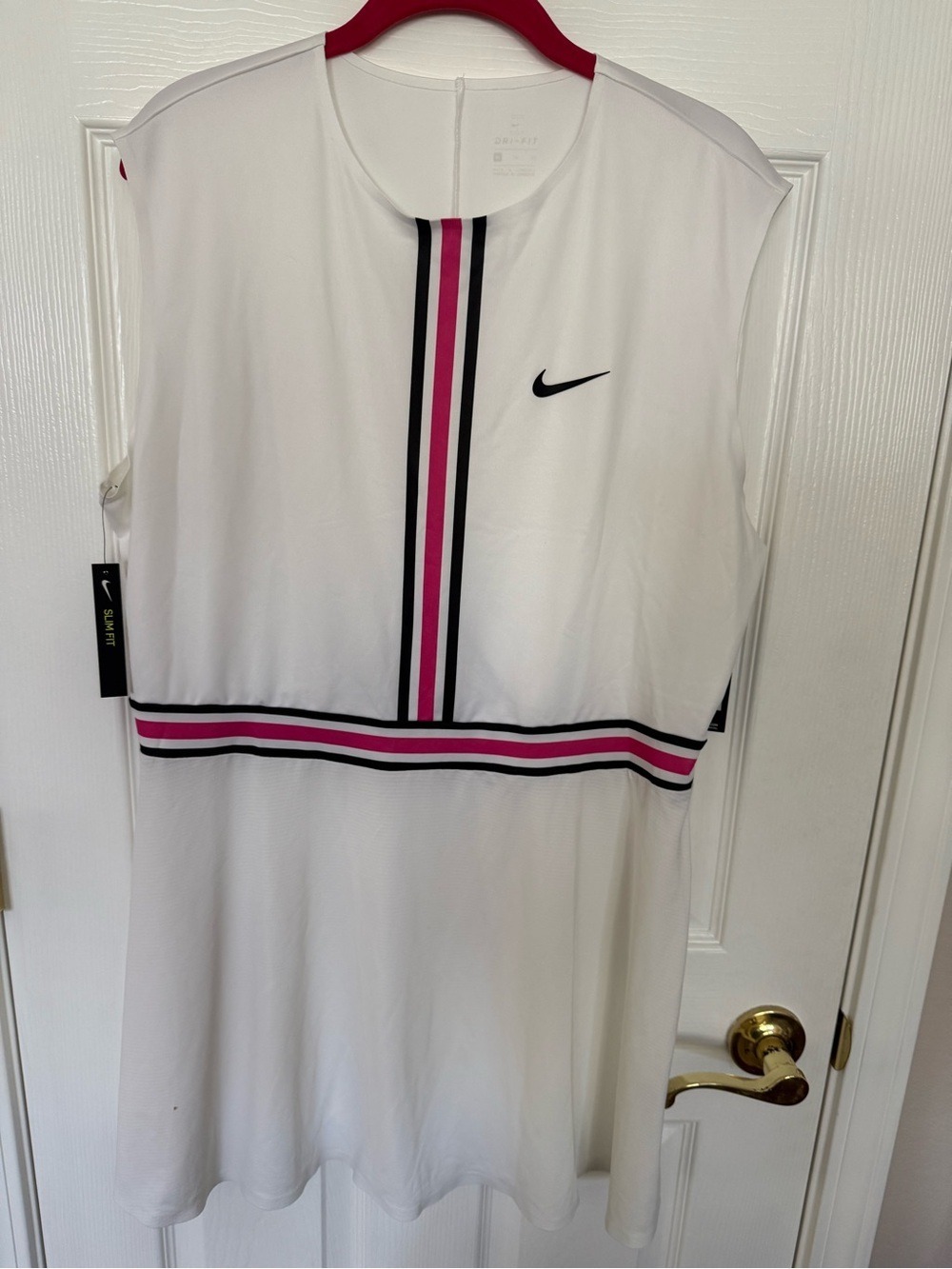 NWT Women's Melbourne Tennis Dress Serena Williams Slim Fit XL Minimalist Resort - Picture 5 of 16